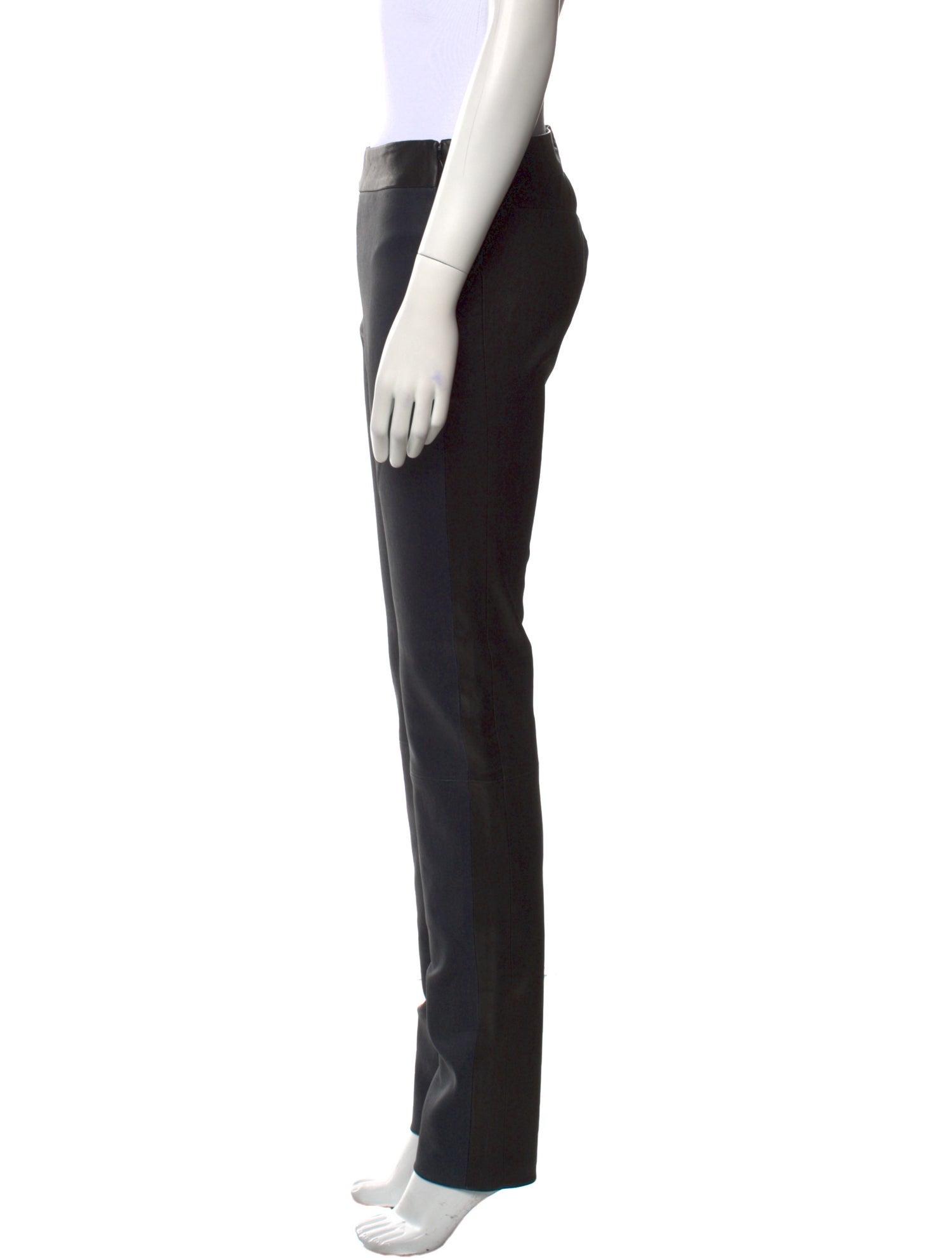 Derek Lam 10 Crosby Lambskin Skinny Leg Pants