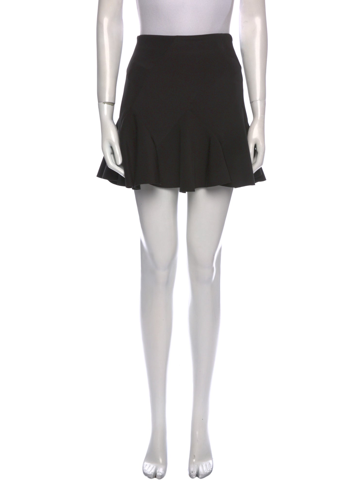 Derek Lam 10 Crosby Ruffle Embellishment Mini Skirt