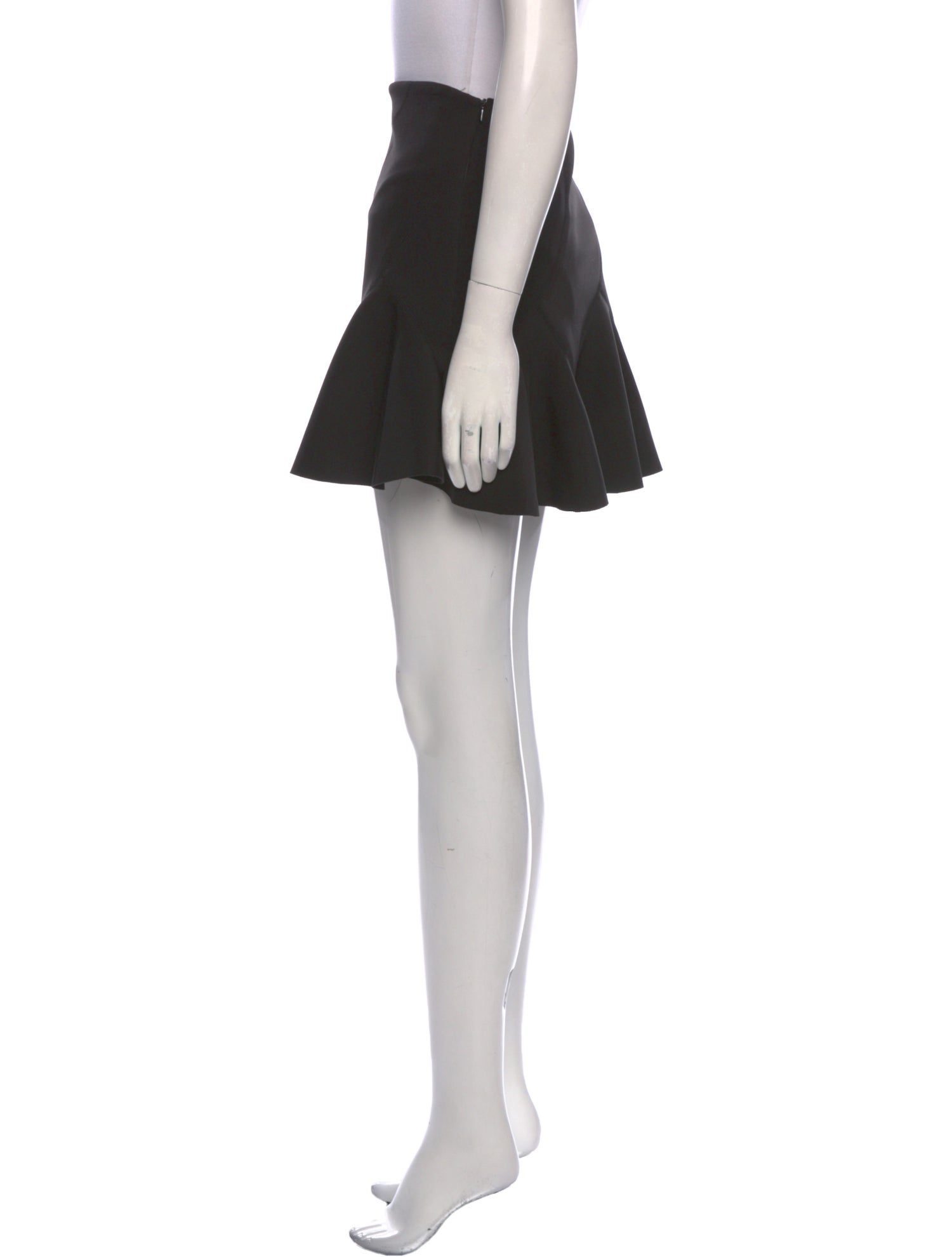 Derek Lam 10 Crosby Ruffle Embellishment Mini Skirt