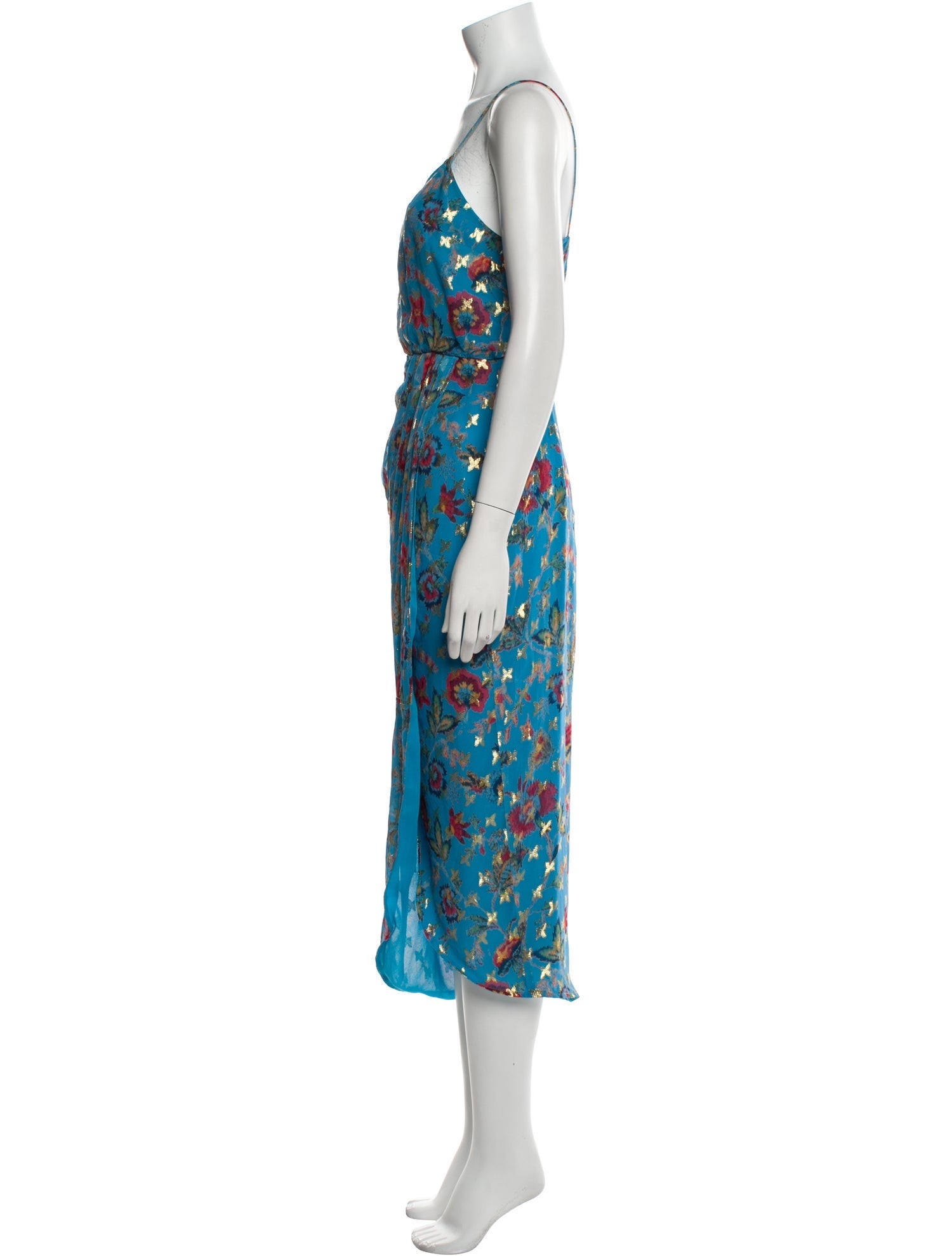 Derek Lam 10 Crosby Printed Long Dress