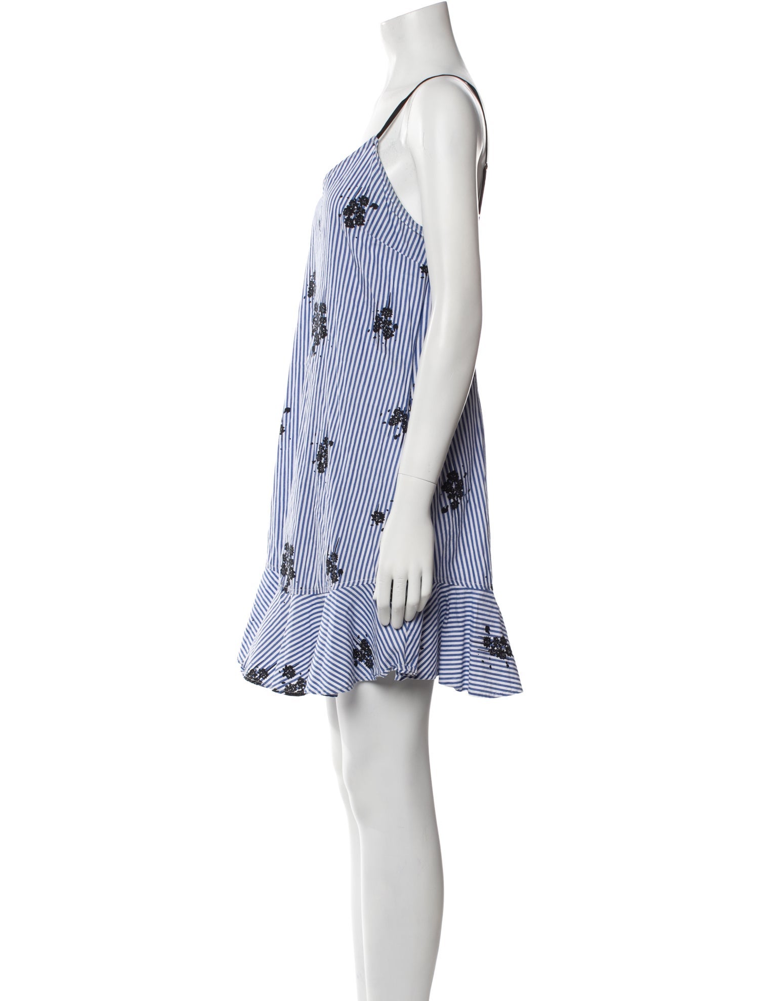 Derek Lam 10 Crosby Striped Mini Dress