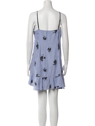 Derek Lam 10 Crosby Striped Mini Dress