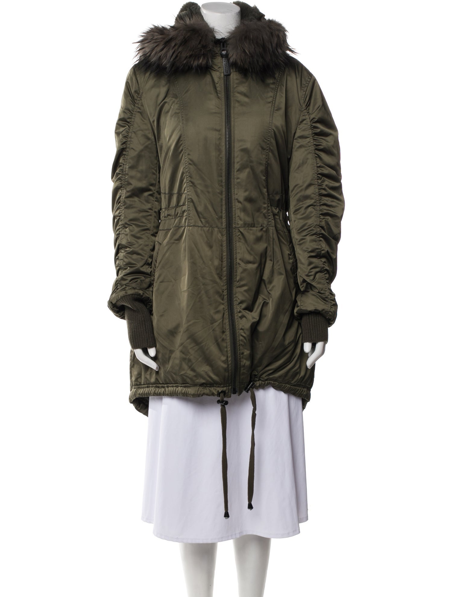 Derek Lam 10 Crosby Fur Coat