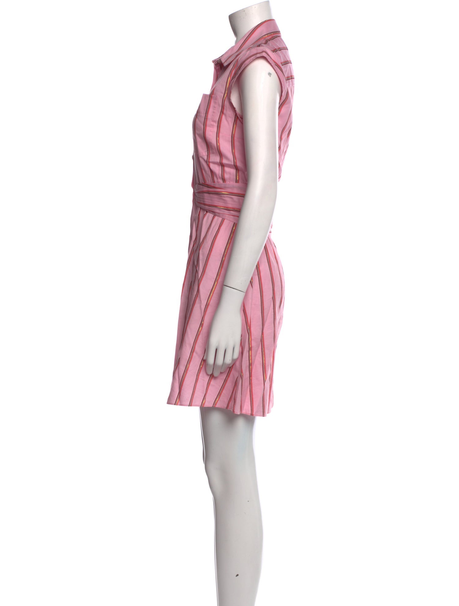 Derek Lam 10 Crosby Striped Mini Dress