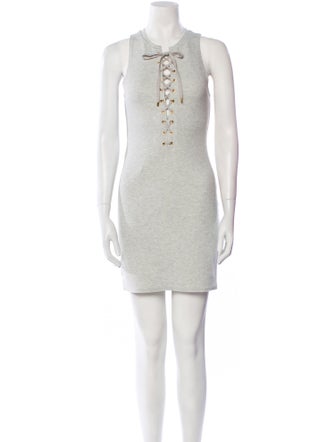 Derek Lam 10 Crosby Crew Neck Mini Dress