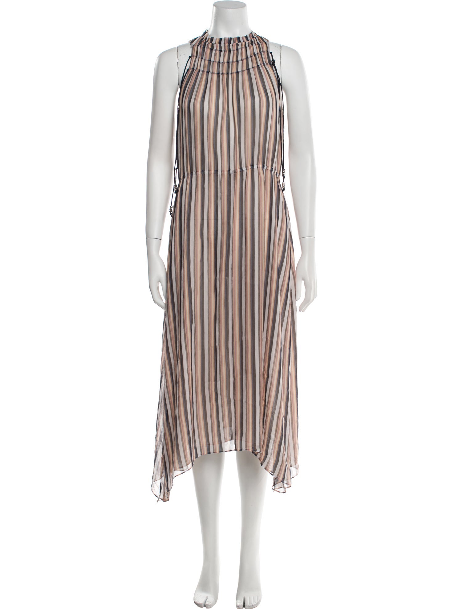 Derek Lam 10 Crosby Silk Long Dress