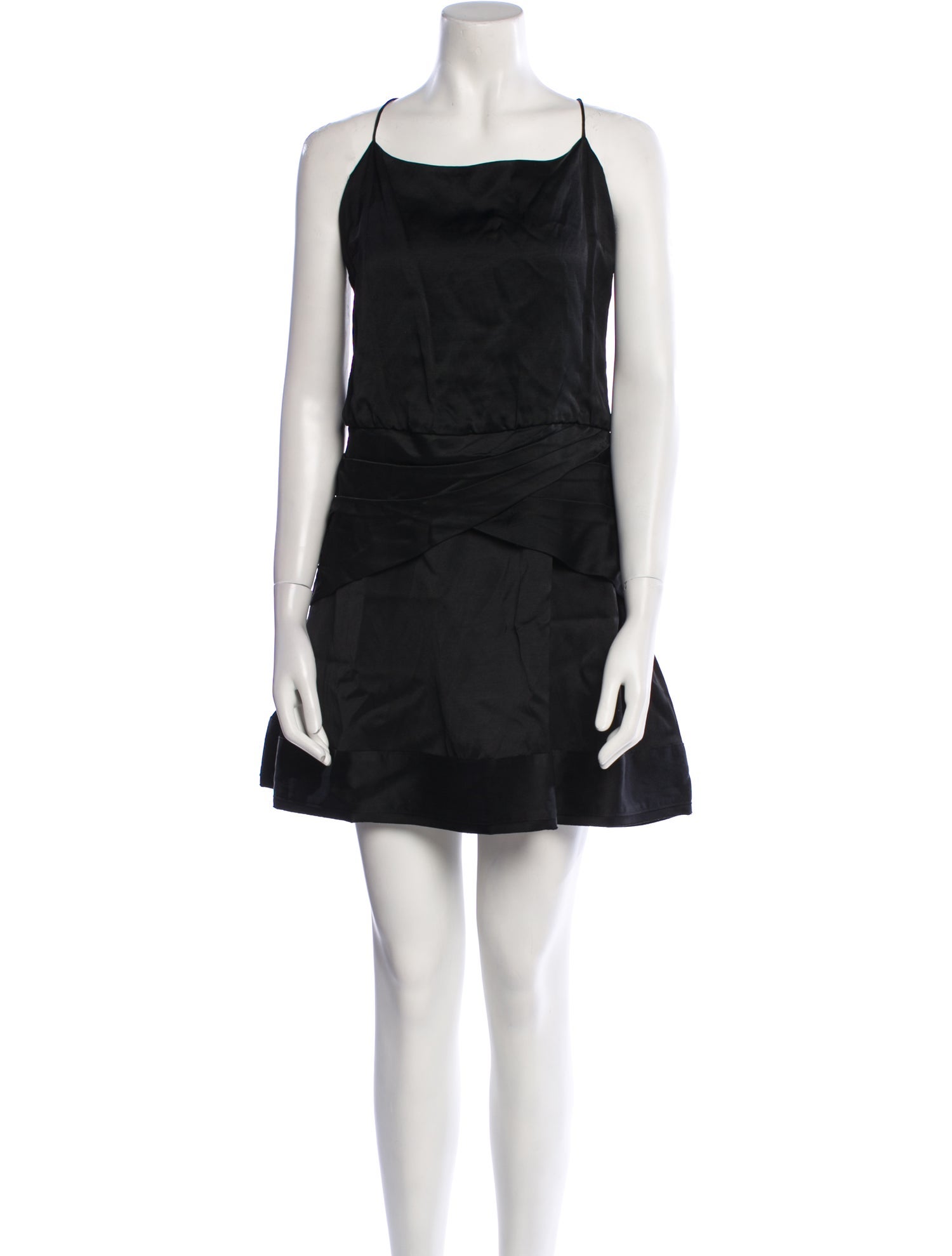 Derek Lam 10 Crosby Square Neckline Mini Dress
