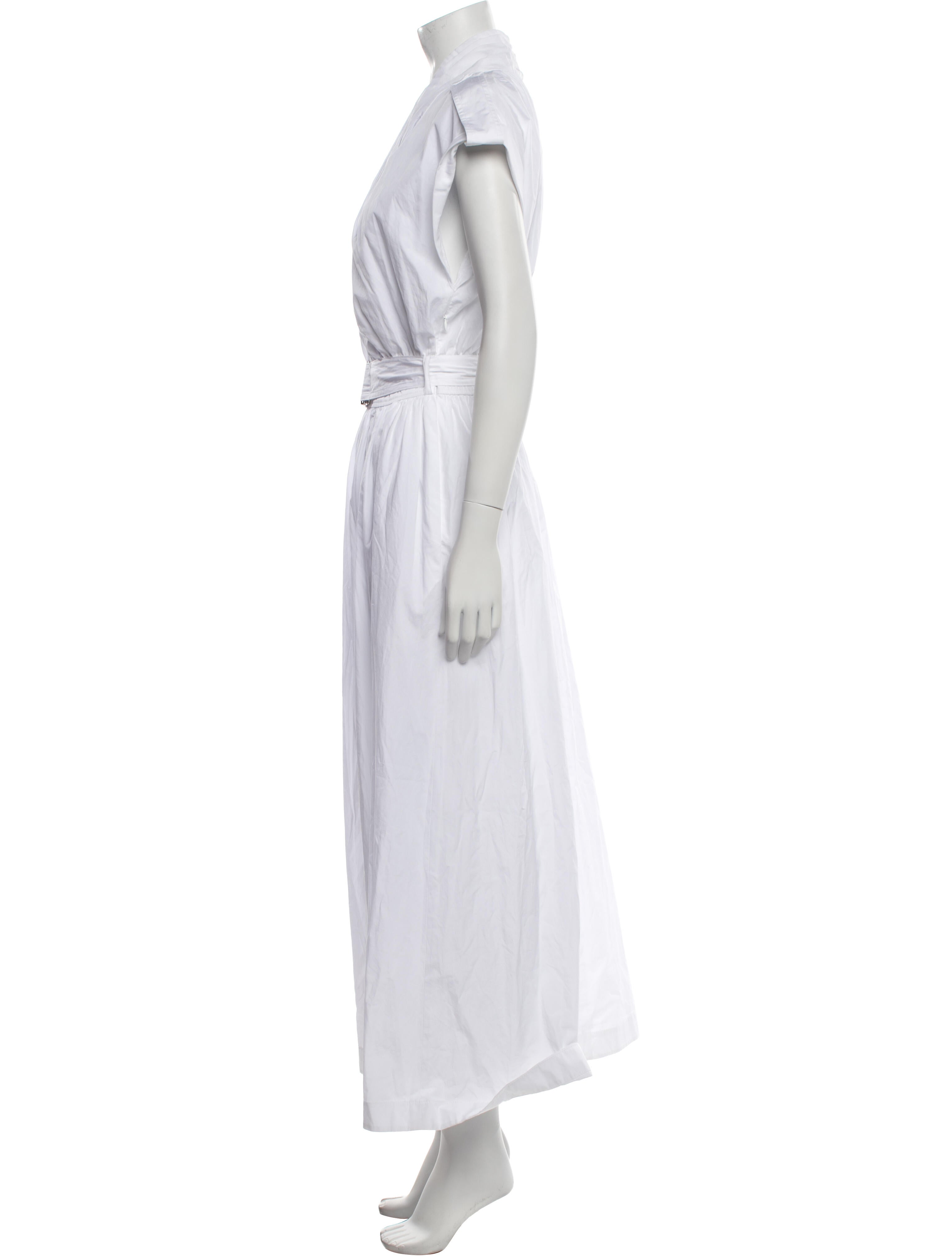Derek Lam 10 Crosby Mock Neck Long Dress