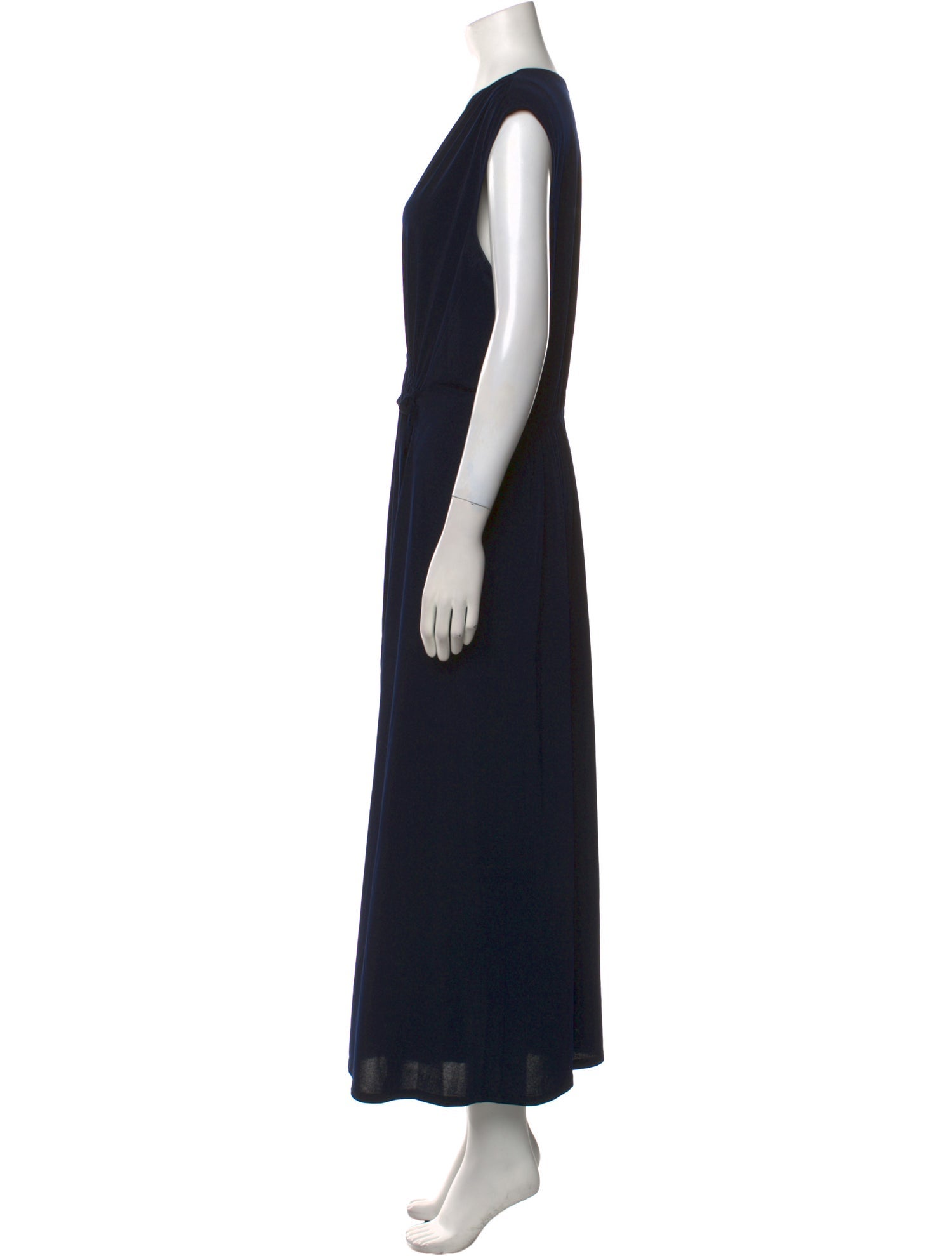 Derek Lam 10 Crosby V-Neck Long Dress