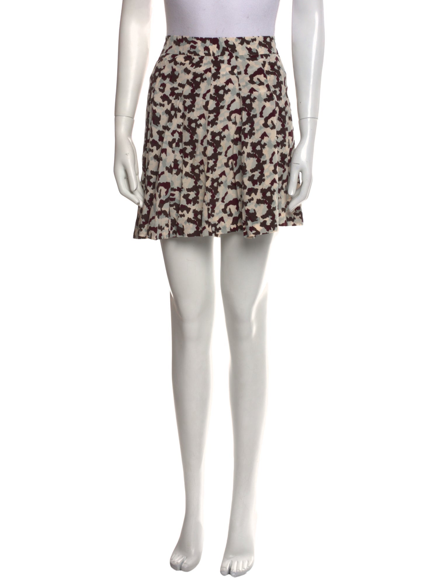 Derek Lam 10 Crosby Silk Mini Skirt