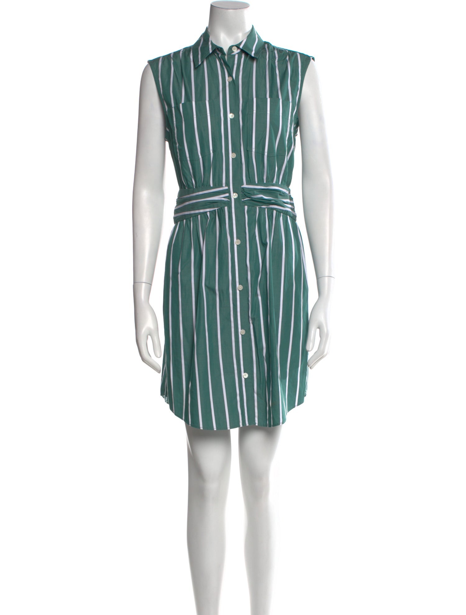 Derek Lam 10 Crosby Striped Mini Dress