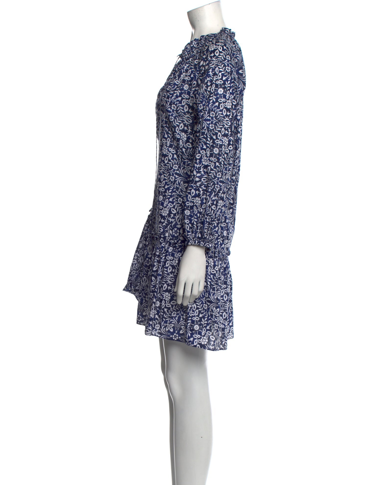 Derek Lam 10 Crosby Floral Print Mini Dress