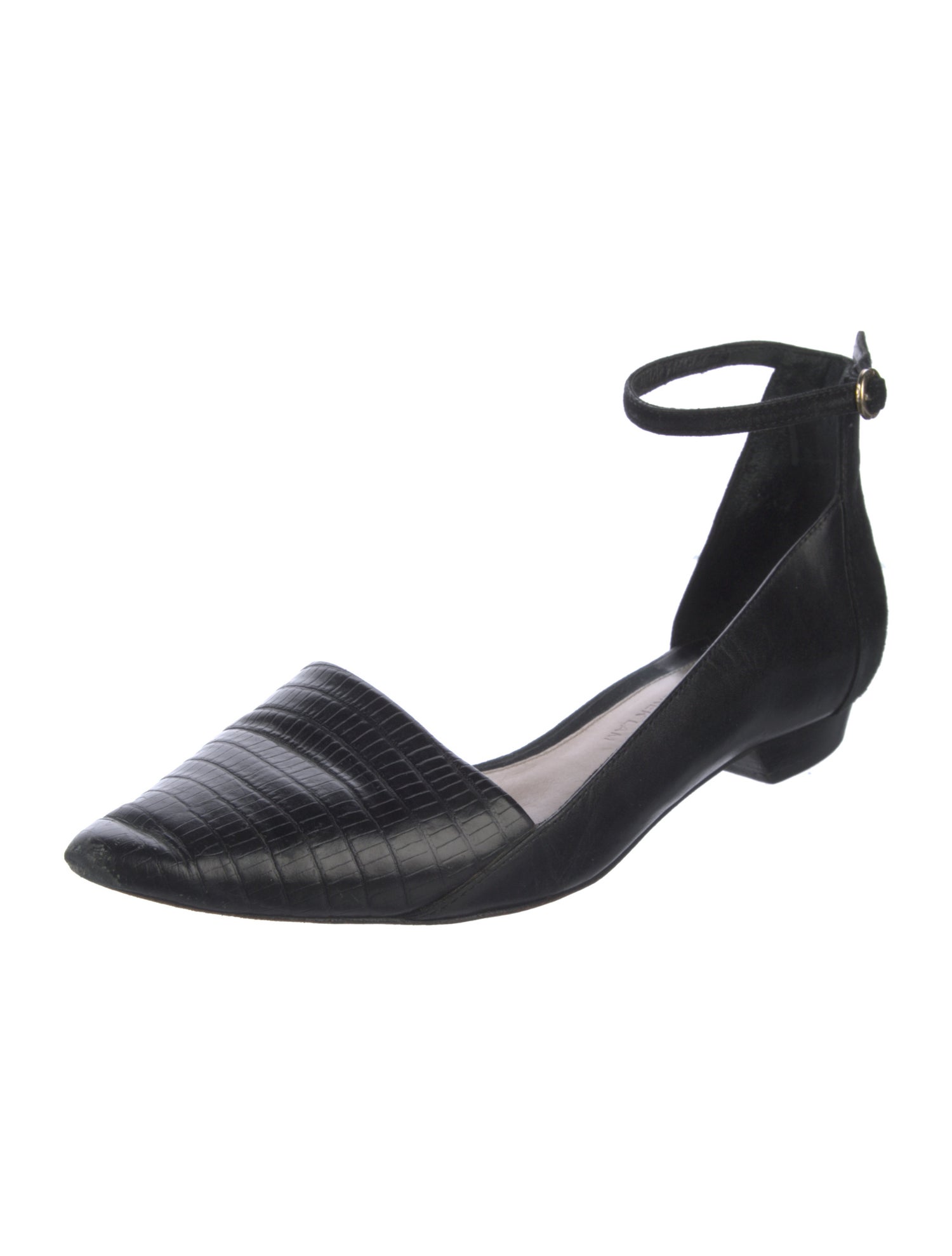 Derek Lam 10 Crosby Leather D'Orsay Flats