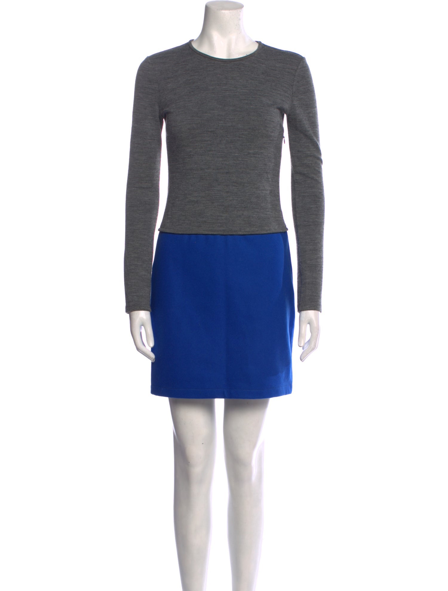 Derek Lam 10 Crosby Virgin Wool Mini Dress