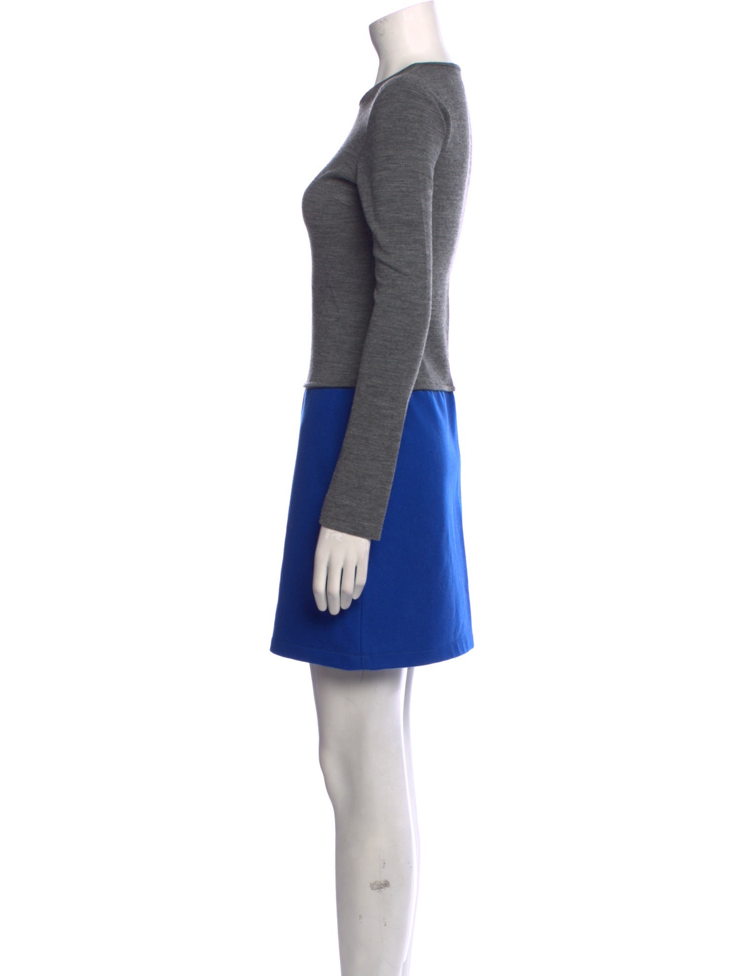 Derek Lam 10 Crosby Virgin Wool Mini Dress