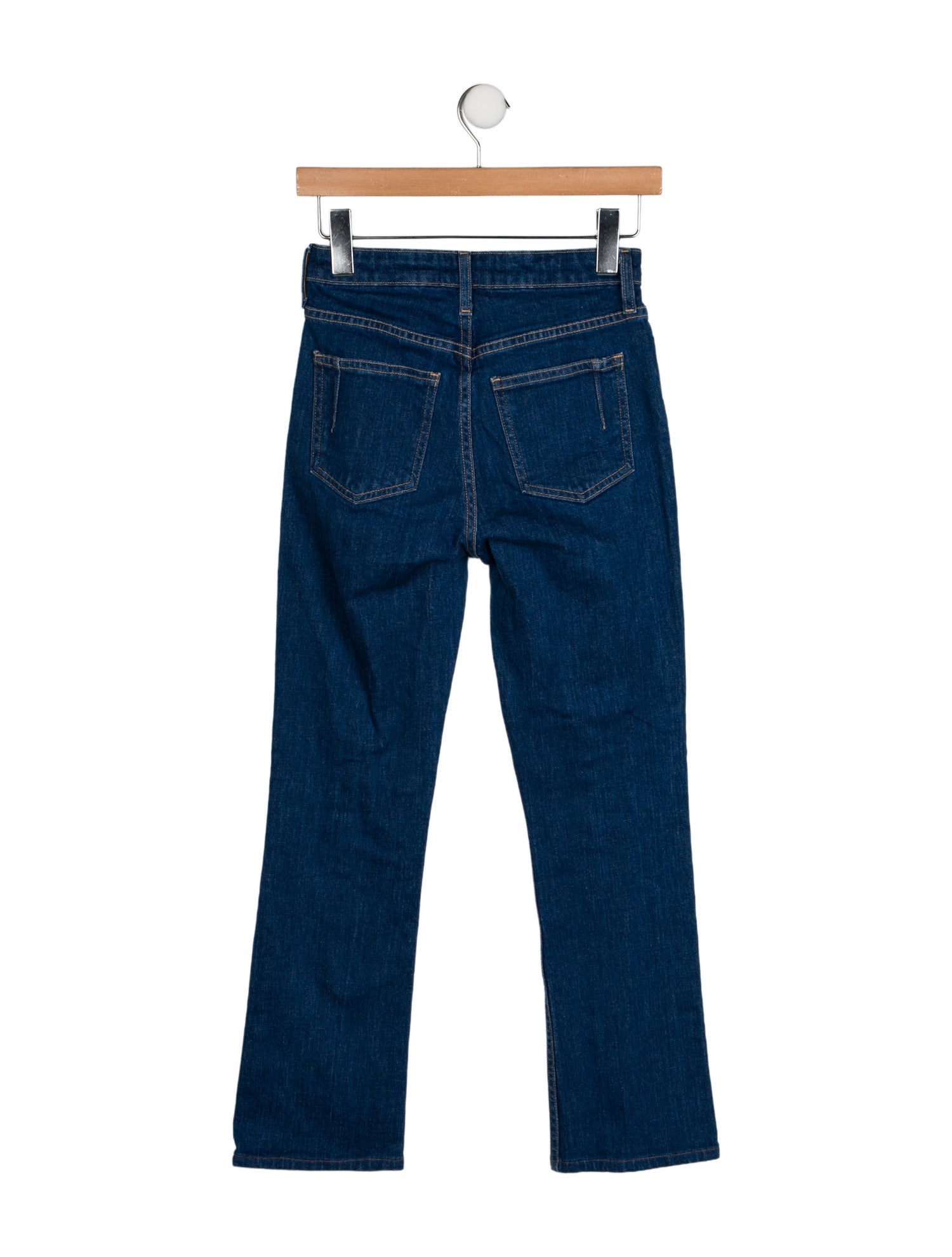 Derek Lam 10 Crosby Mid-Rise Straight Leg Jeans