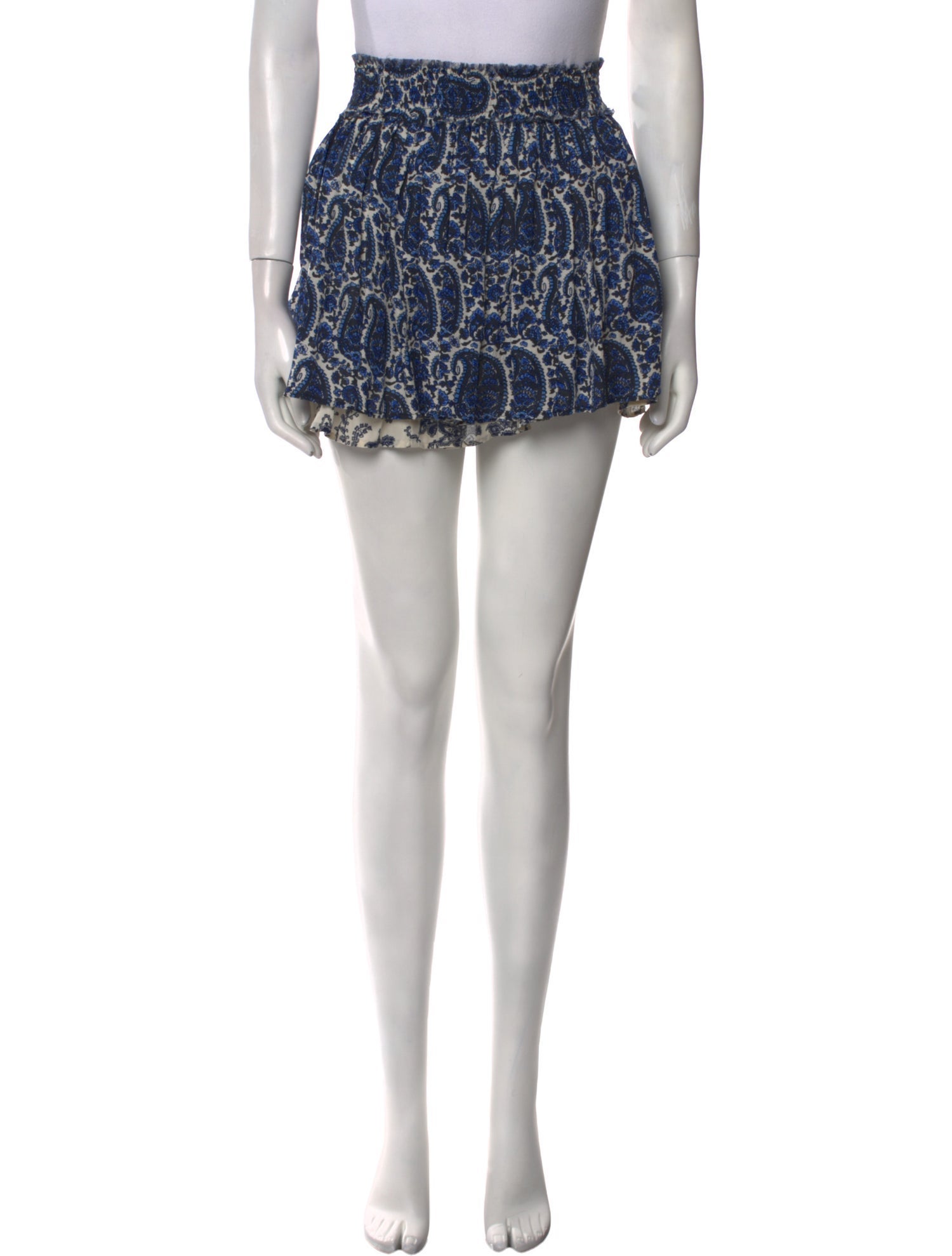 Derek Lam 10 Crosby Silk Mini Skirt