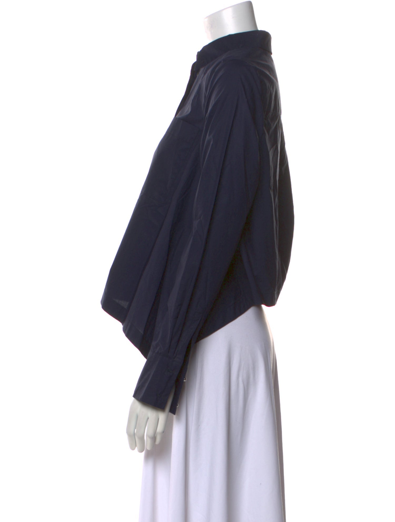 Derek Lam 10 Crosby Long Sleeve Button-Up Top