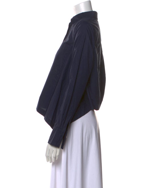 Derek Lam 10 Crosby Long Sleeve Button-Up Top