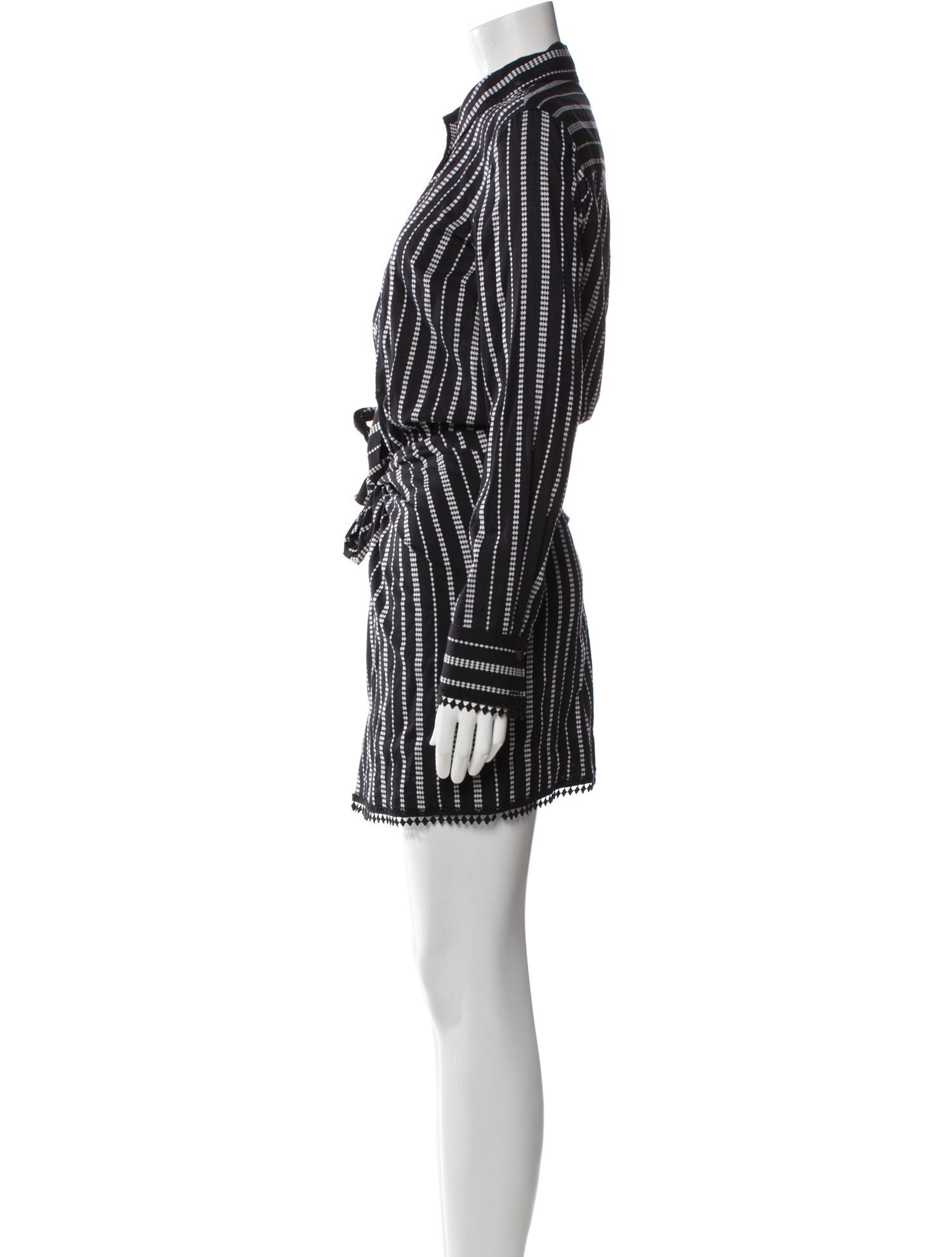 Derek Lam 10 Crosby Striped Mini Dress