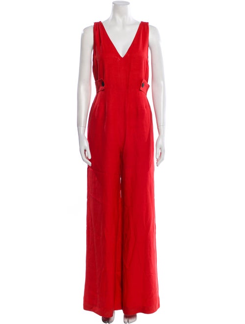 Derek Lam 10 Crosby V-Neck Jumpsuit