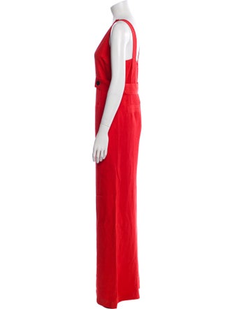 Derek Lam 10 Crosby V-Neck Jumpsuit