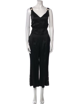 Derek Lam 10 Crosby V-Neck Jumpsuit