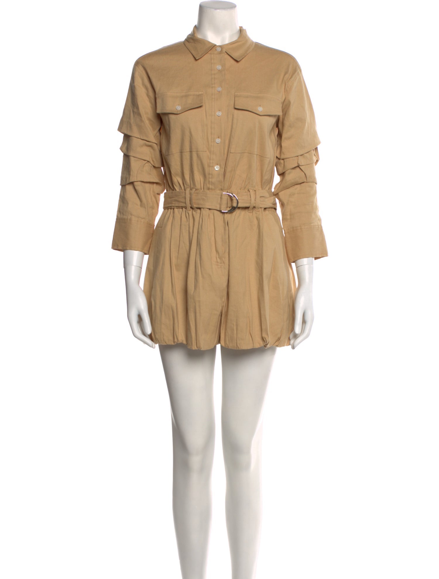 Derek Lam 10 Crosby Linen Romper