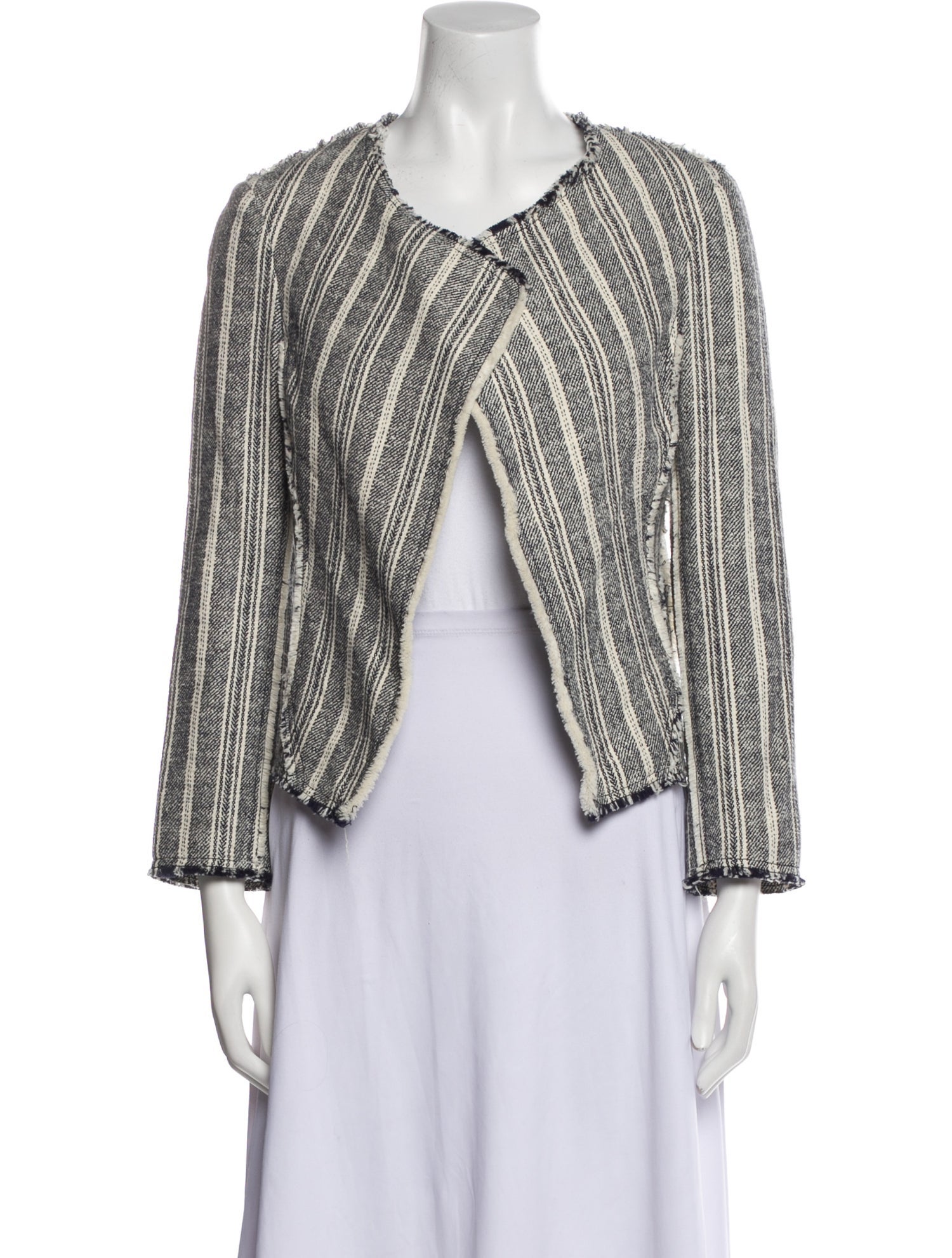 Derek Lam 10 Crosby Tweed Pattern Jacket