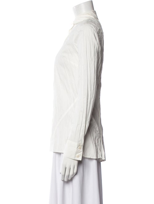 Derek Lam 10 Crosby Long Sleeve Button-Up Top