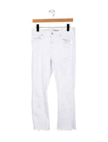 Derek Lam 10 Crosby Jeans Mid-Rise Straight Leg M