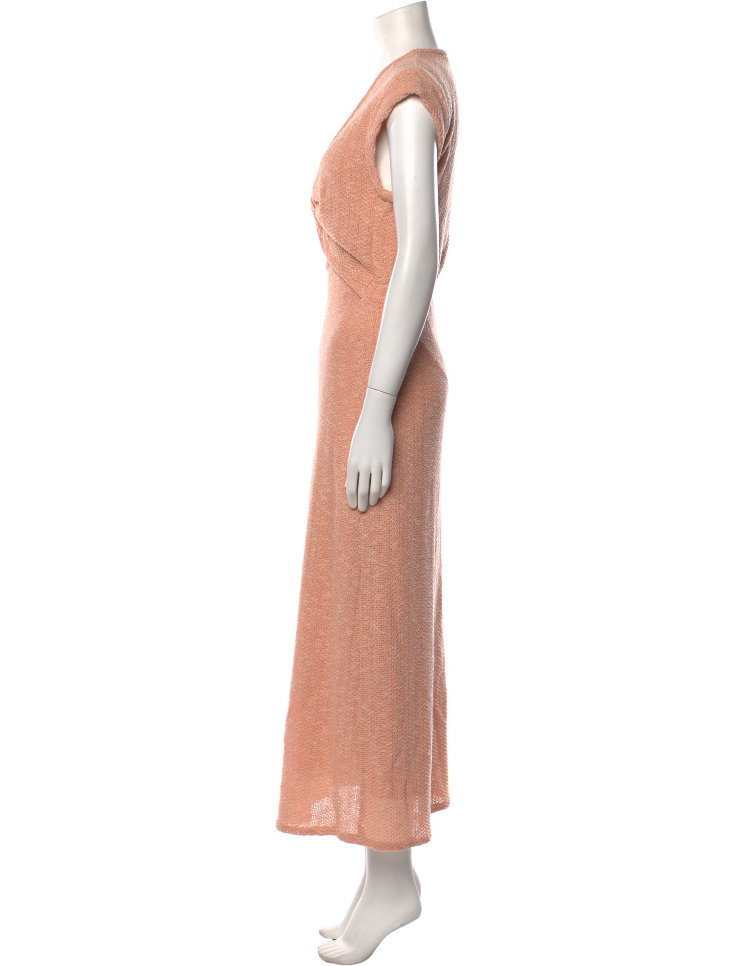 Derek Lam 10 Crosby V-Neck Long Dress