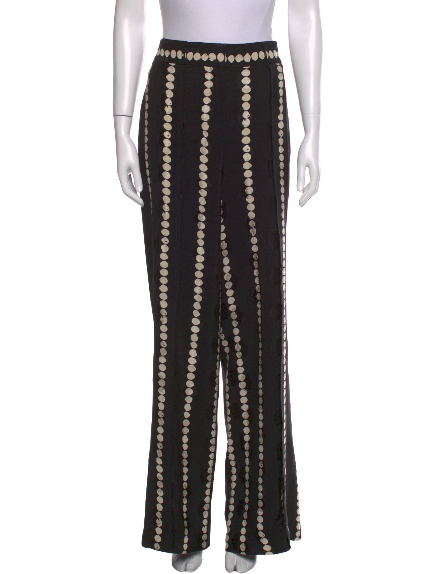Derek Lam 10 Crosby Silk Wide Leg Pants