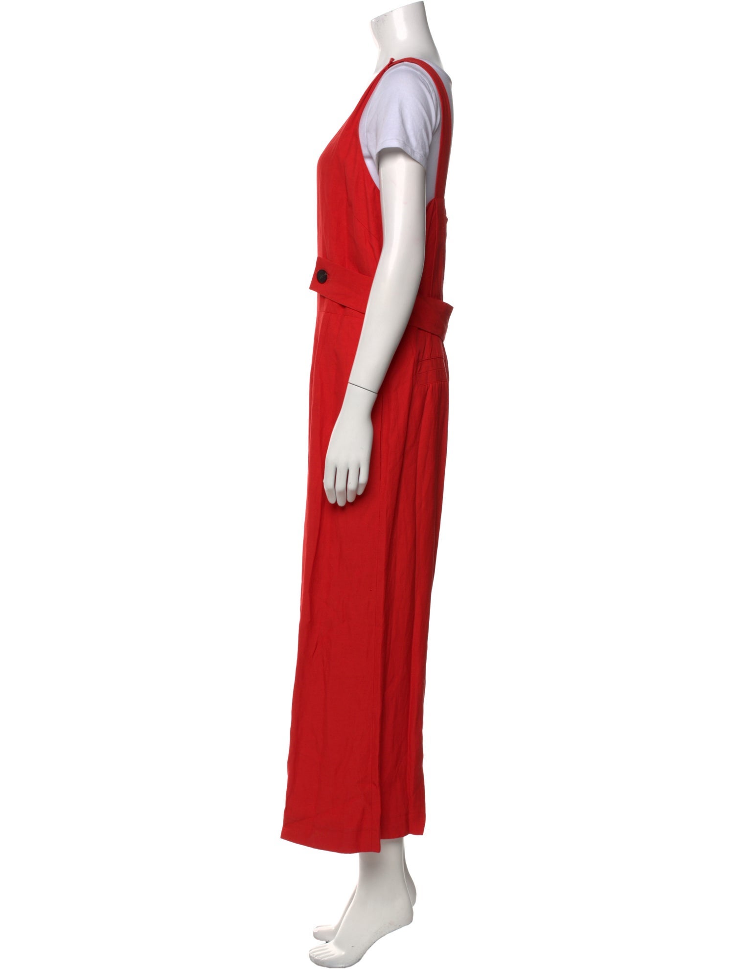 Derek Lam 10 Crosby Linen Scoop Neck Jumpsuit w/ Tags