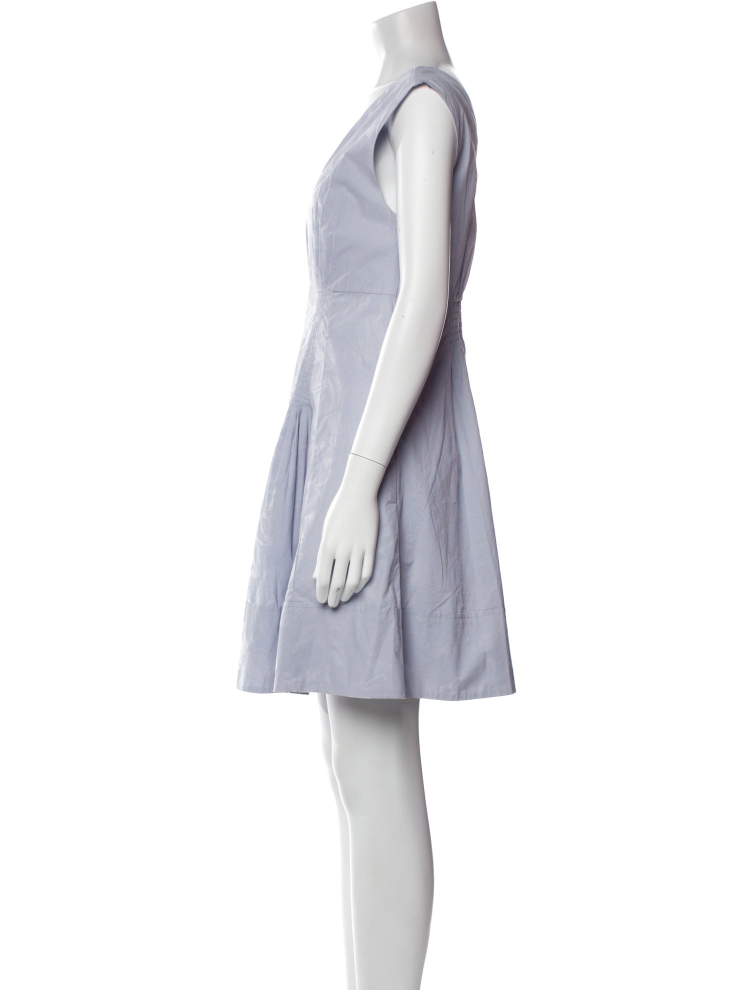 Derek Lam 10 Crosby V-Neck Mini Dress