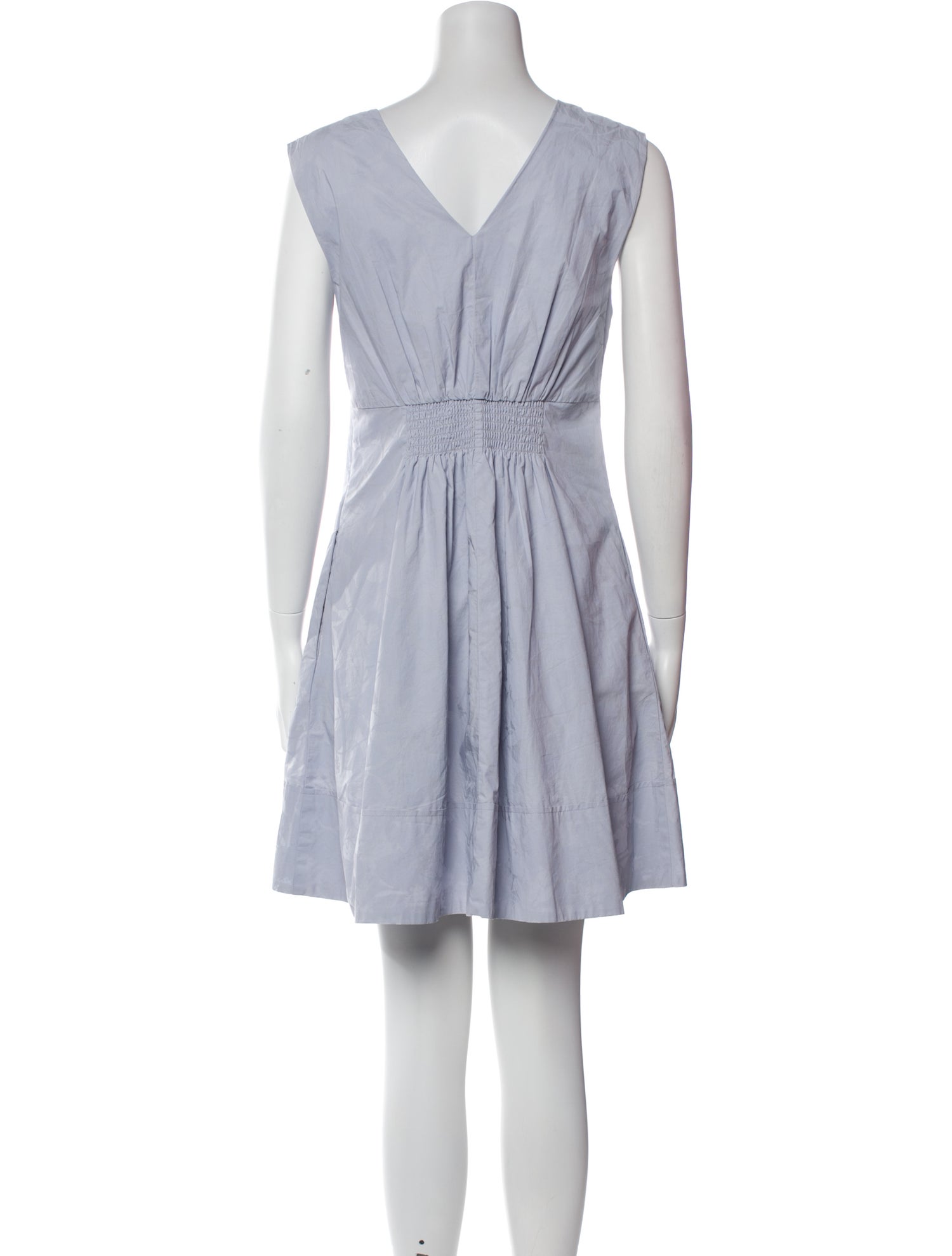 Derek Lam 10 Crosby V-Neck Mini Dress