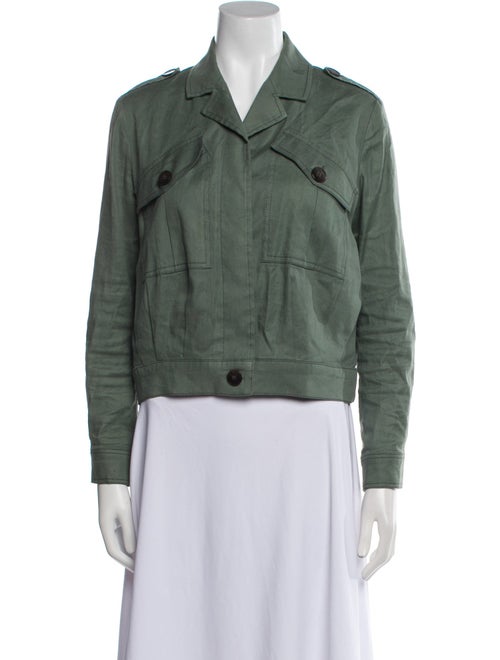 Derek Lam 10 Crosby Linen Utility Jacket