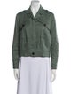 Derek Lam 10 Crosby Linen Utility Jacket