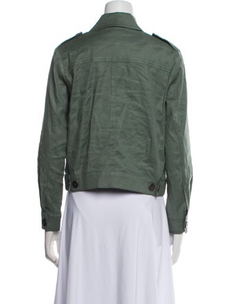 Derek Lam 10 Crosby Linen Utility Jacket