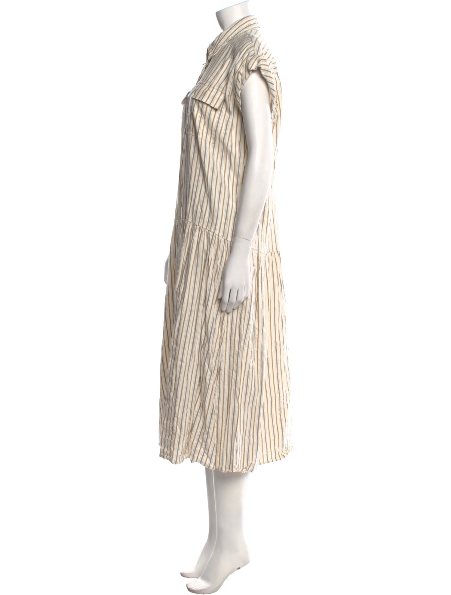 Derek Lam 10 Crosby Striped Long Dress