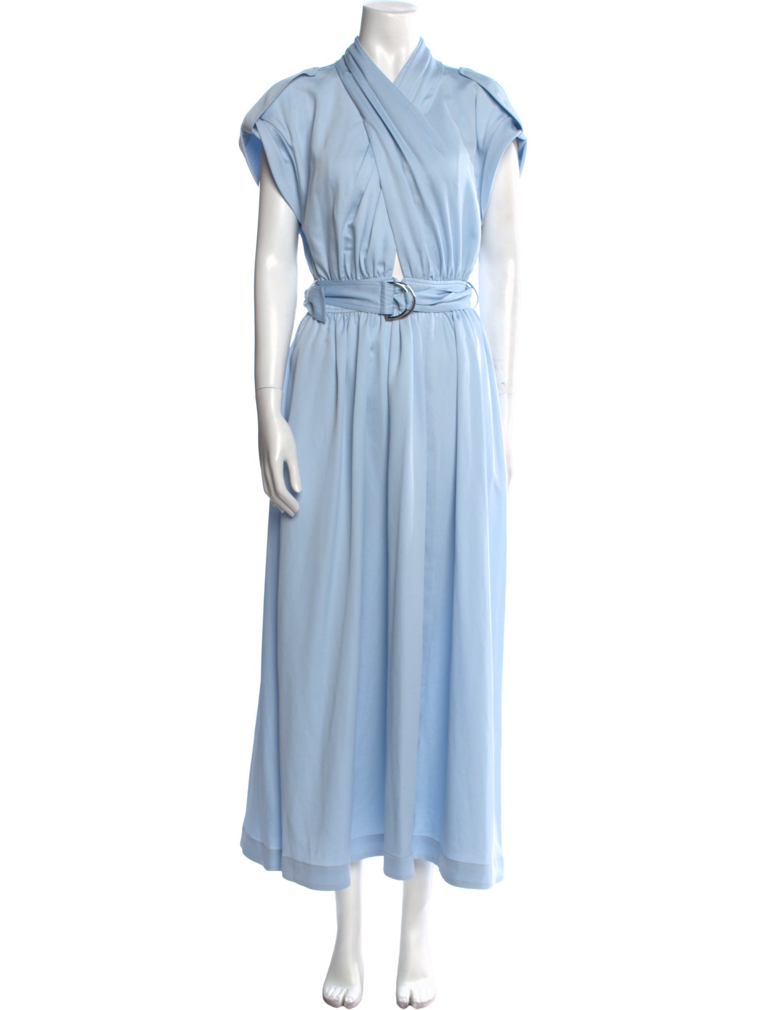 Derek Lam 10 Crosby Mock Neck Long Dress