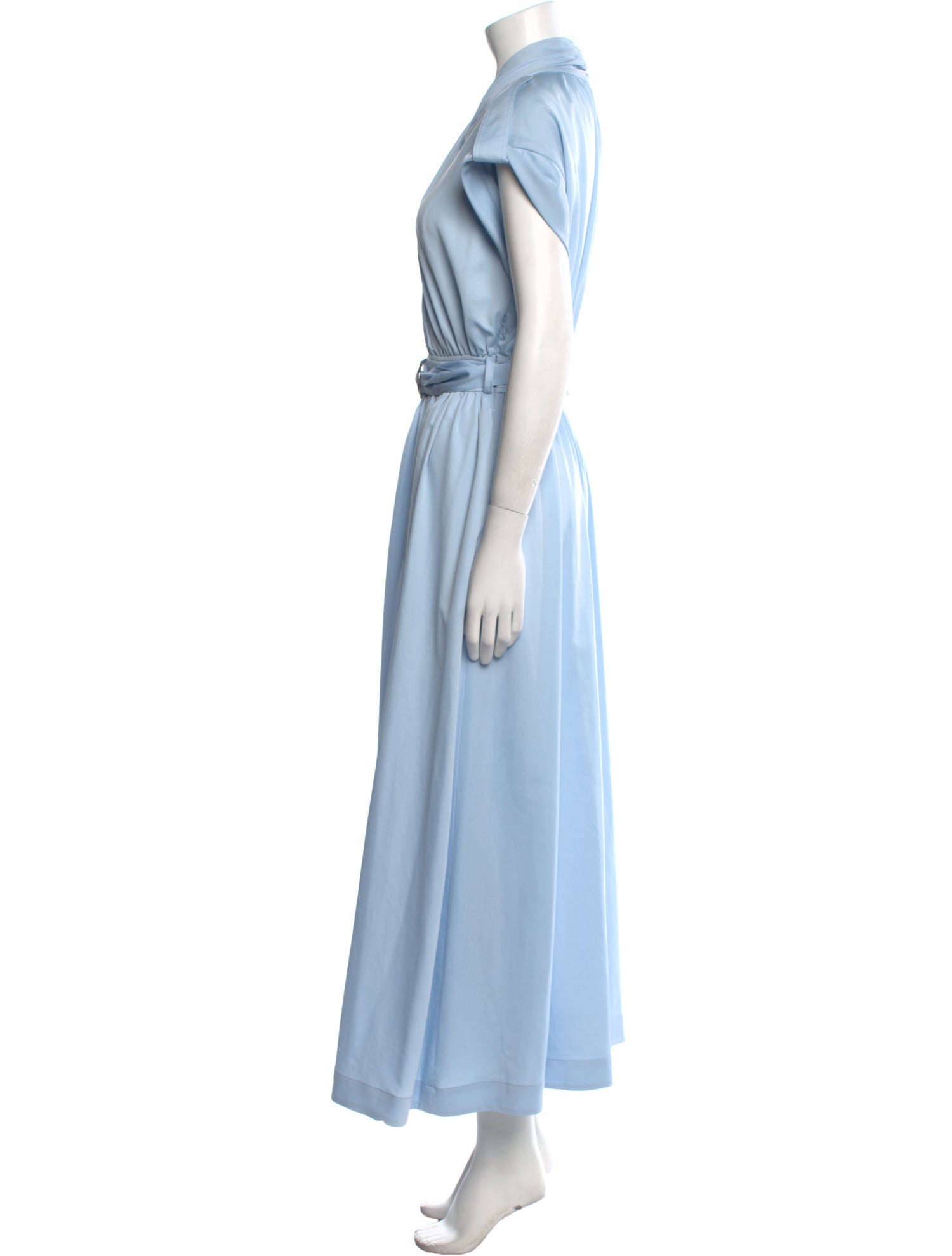 Derek Lam 10 Crosby Mock Neck Long Dress