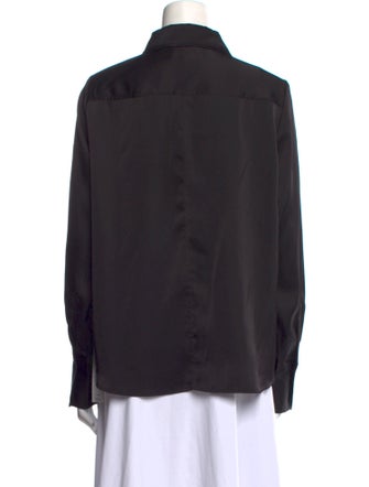 Derek Lam 10 Crosby Long Sleeve Button-Up Top