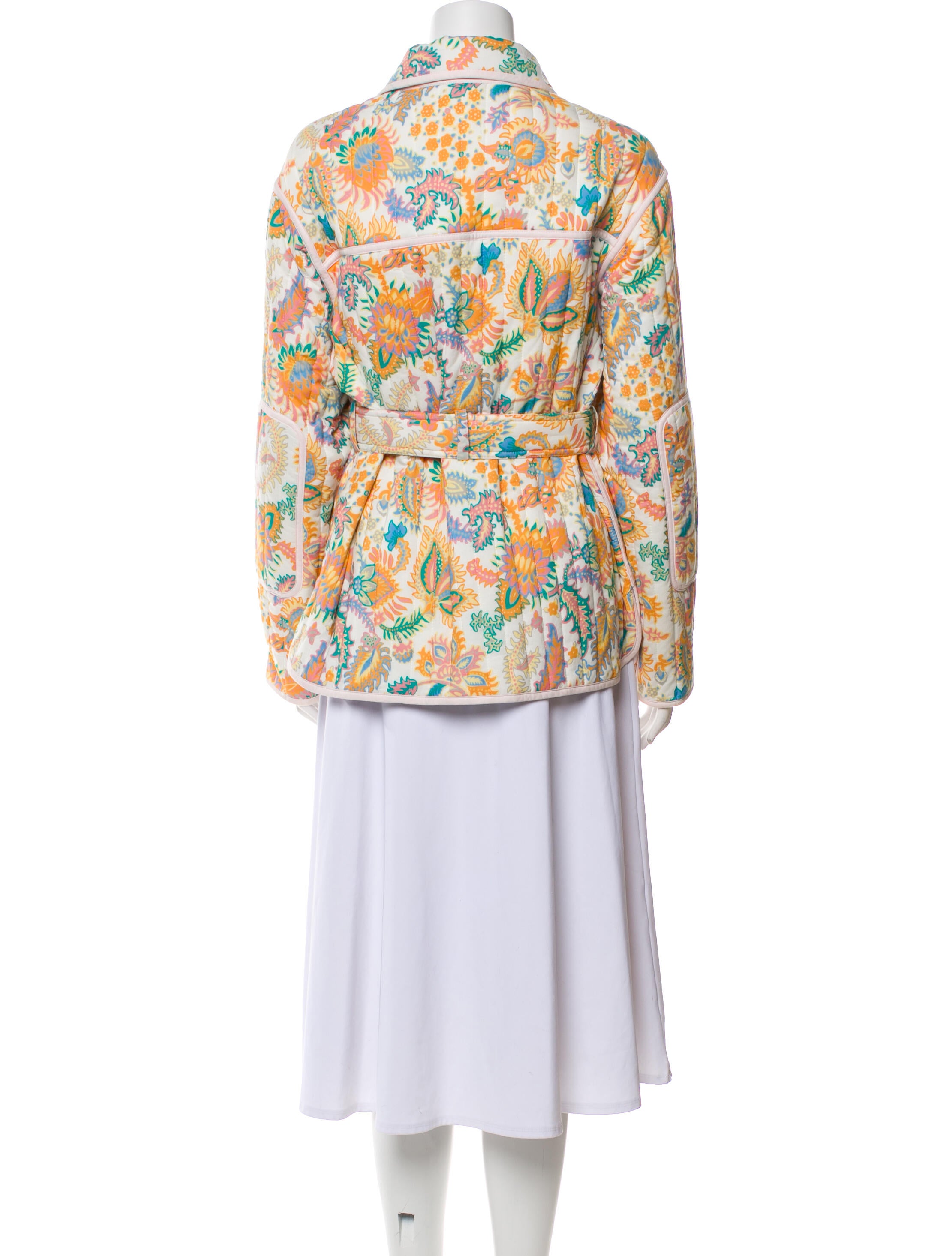 Derek Lam 10 Crosby Floral Print Evening Jacket