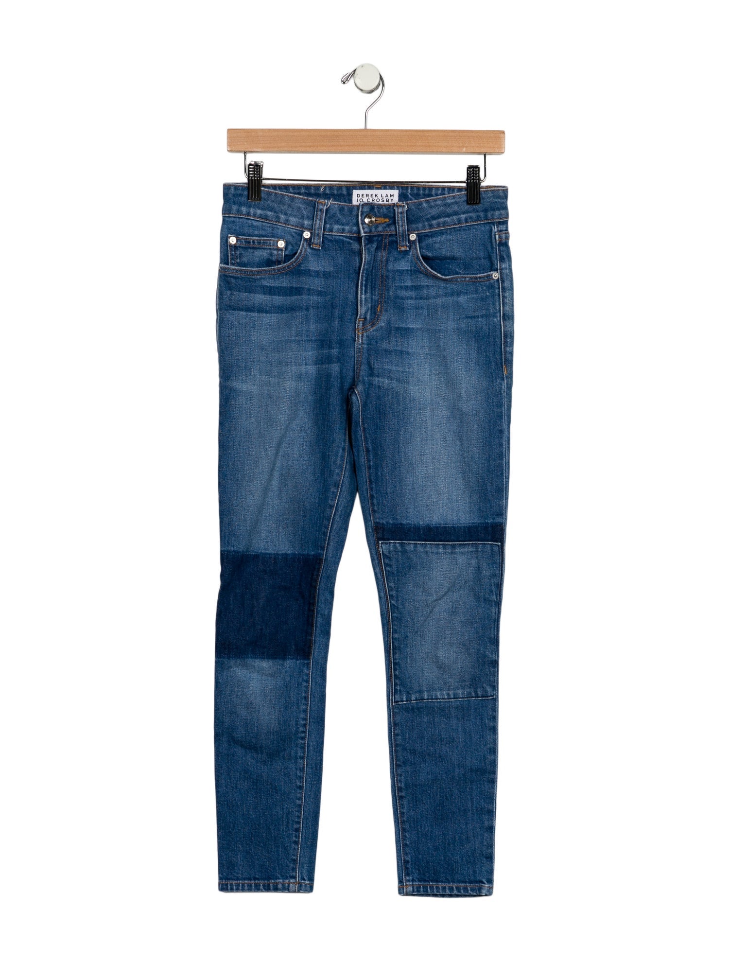 Derek Lam 10 Crosby Mid-Rise Skinny Leg Jeans