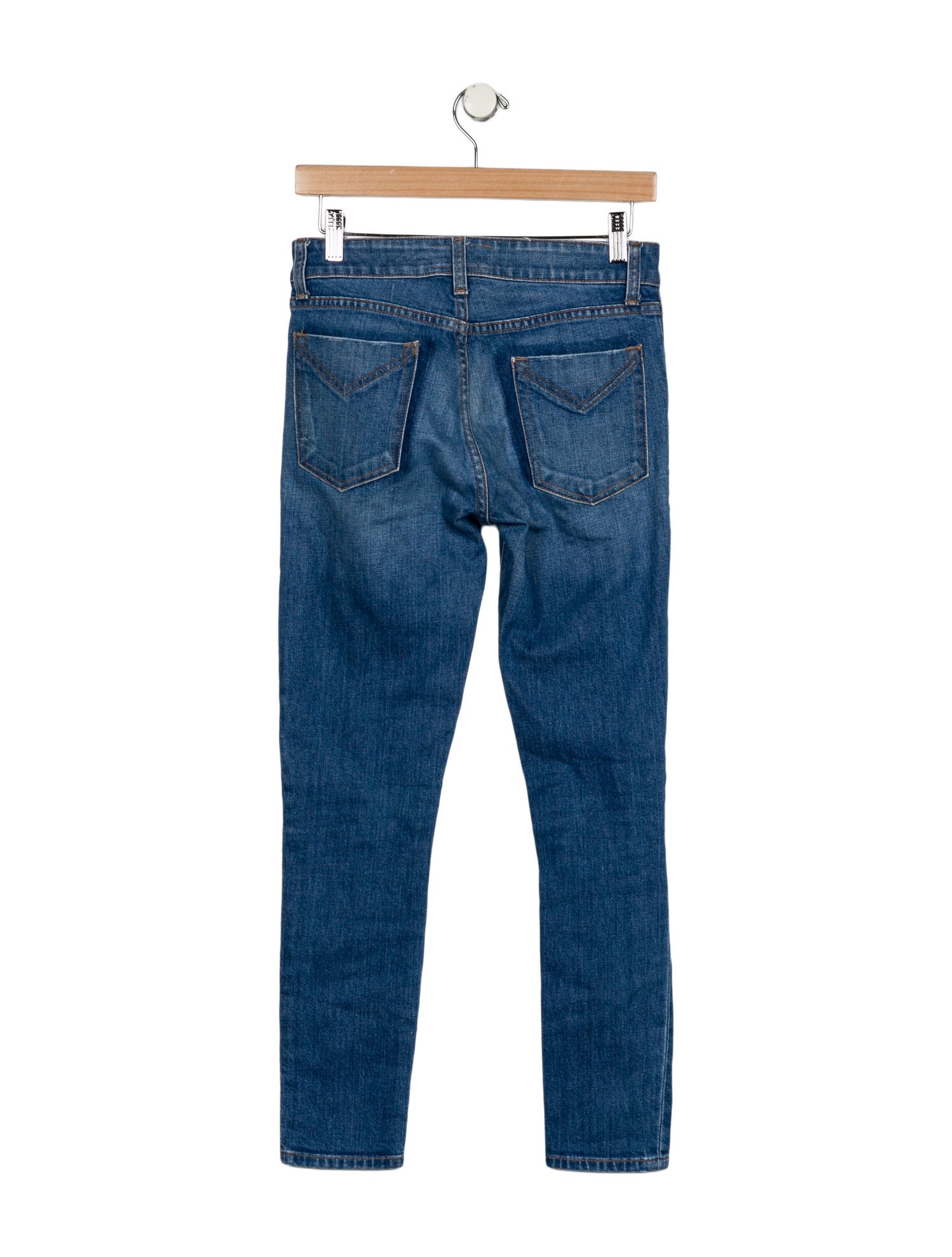 Derek Lam 10 Crosby Mid-Rise Skinny Leg Jeans