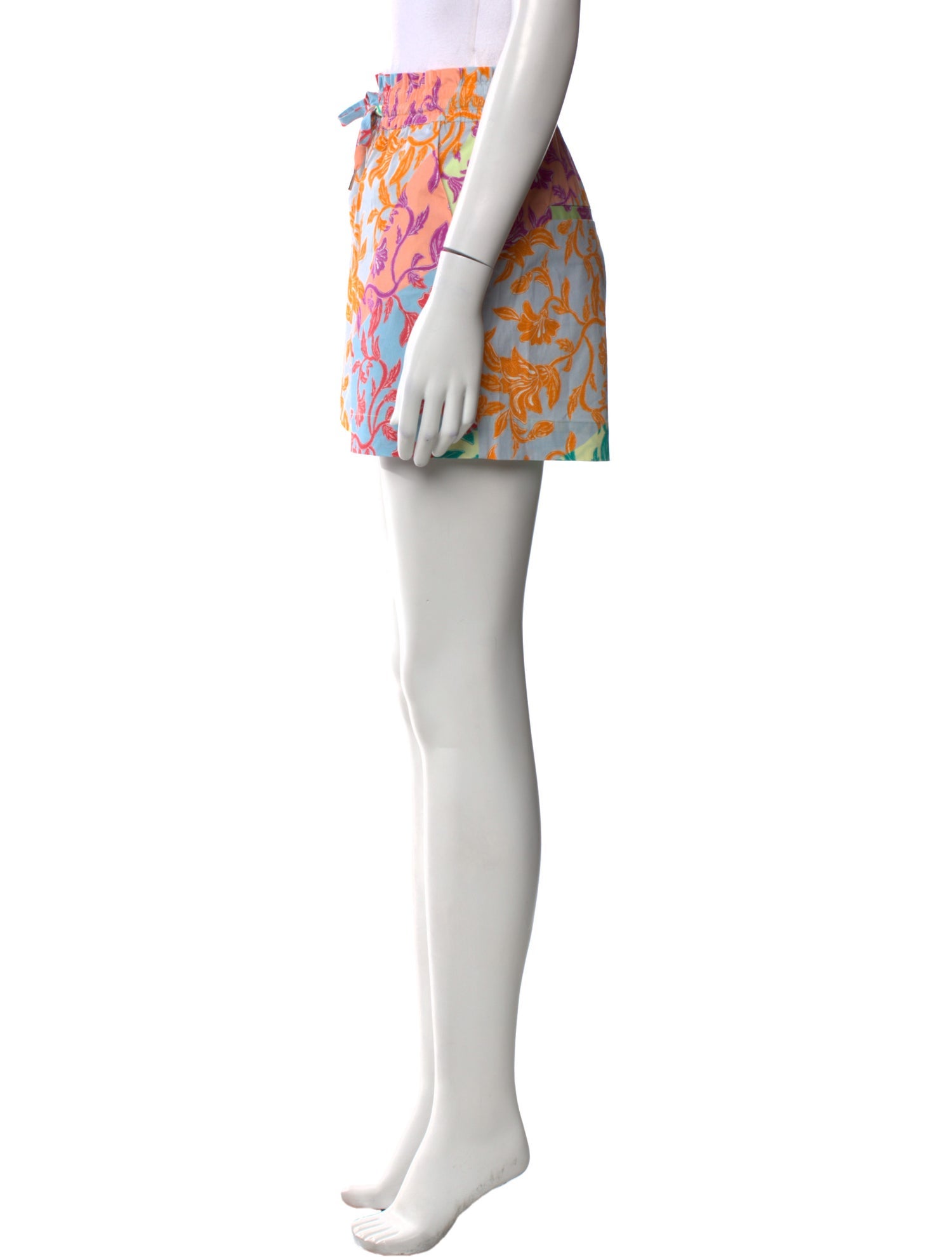 Derek Lam 10 Crosby Printed Mini Shorts w/ Tags