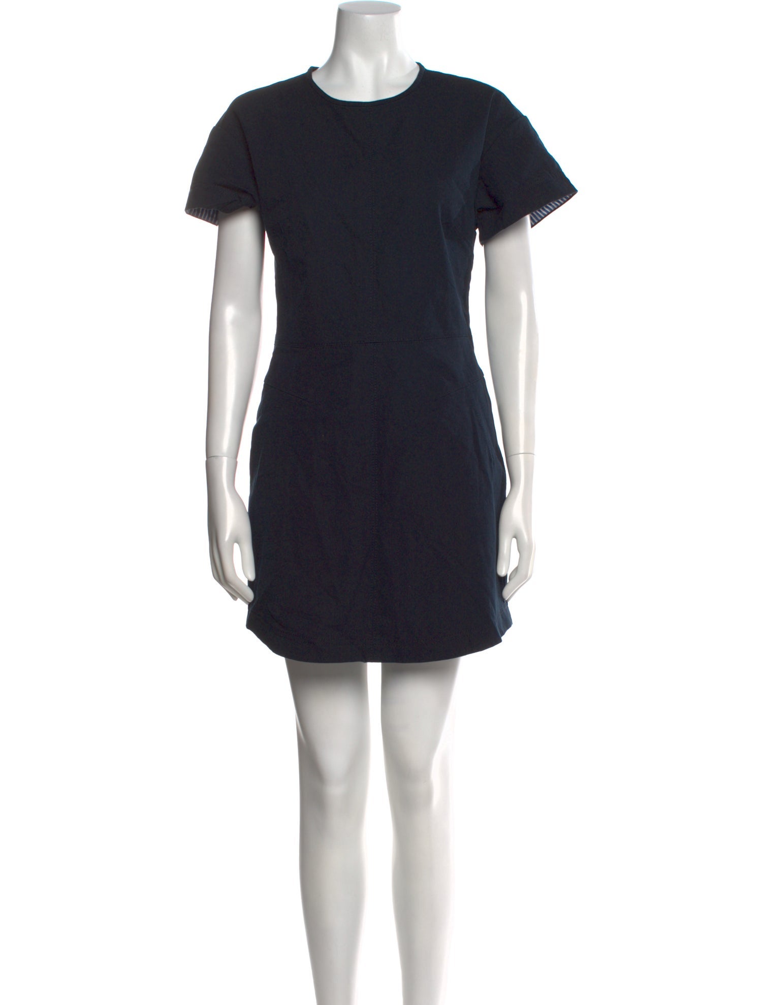 Derek Lam 10 Crosby Crew Neck Mini Dress
