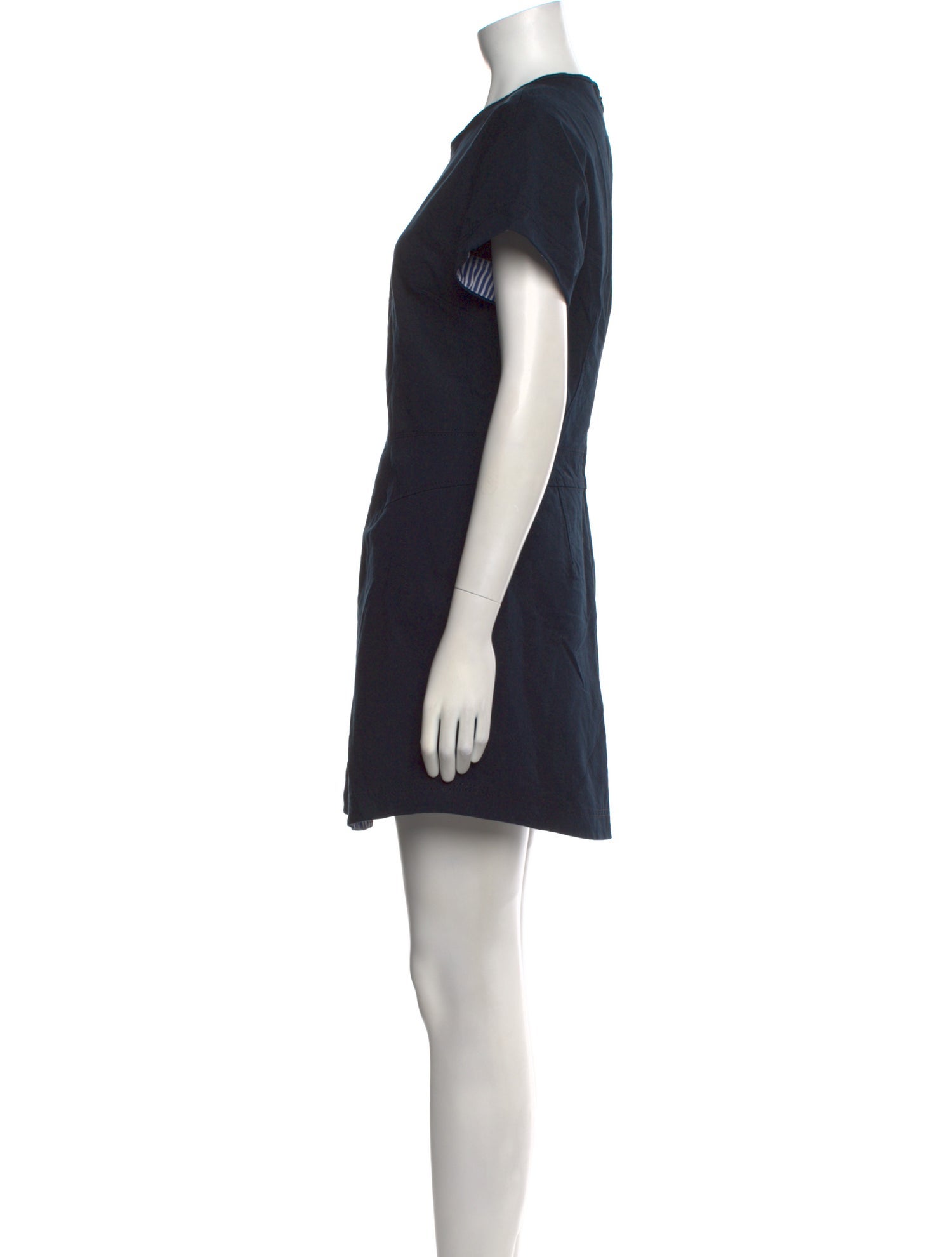 Derek Lam 10 Crosby Crew Neck Mini Dress