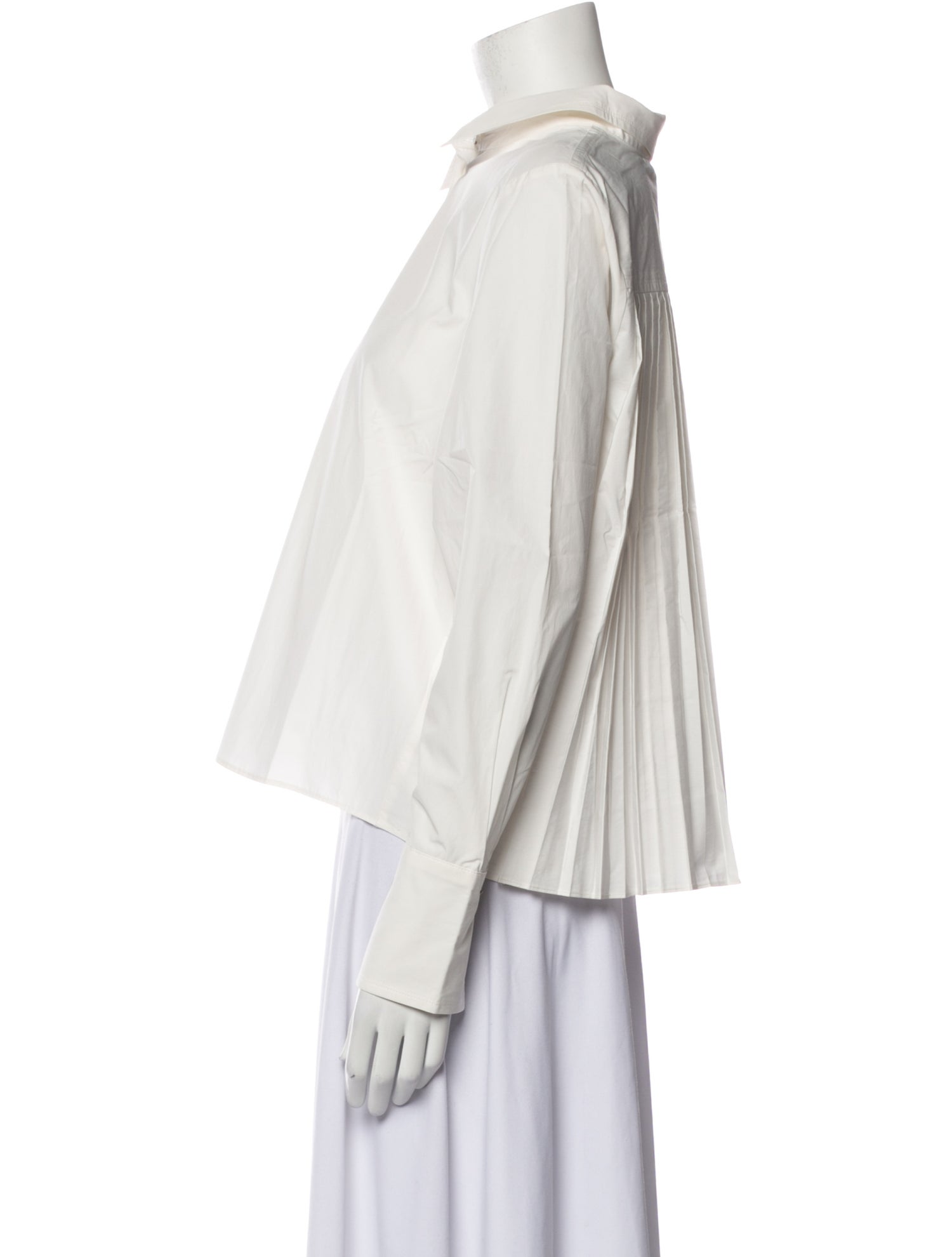 Derek Lam 10 Crosby Long Sleeve Button-Up Top